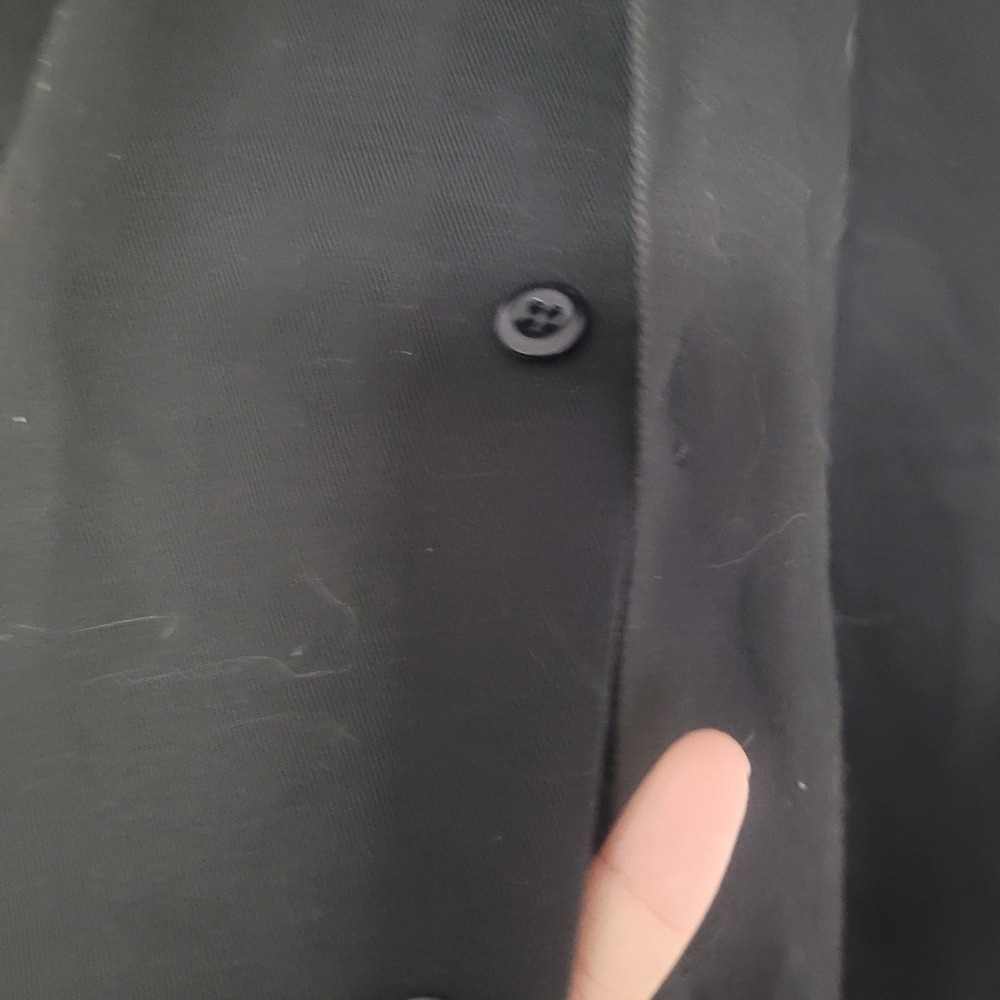 Dickies botton down shirt with Harley patch - Picture 2 of 7